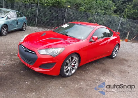 2013 Hyundai Genesis 2.0T R-Spec из США, поврежденный, VIN KMHHT6KD9DU099232